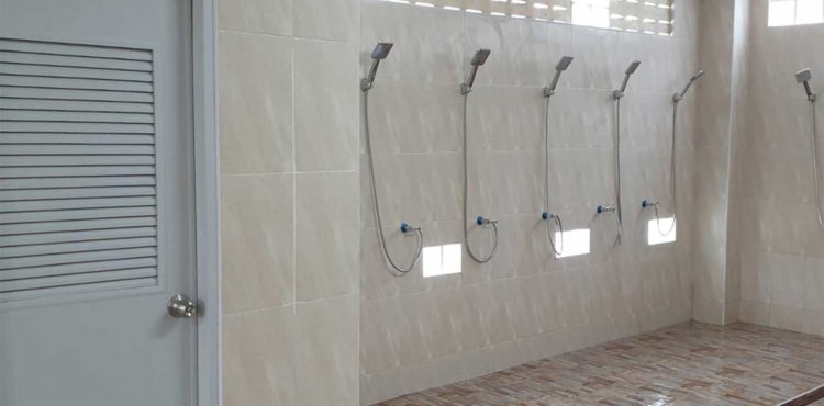 New showers