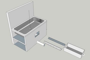 Project Iceman Charity - repair of the dish washing area